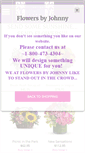 Mobile Screenshot of flowersbyjohnny.com